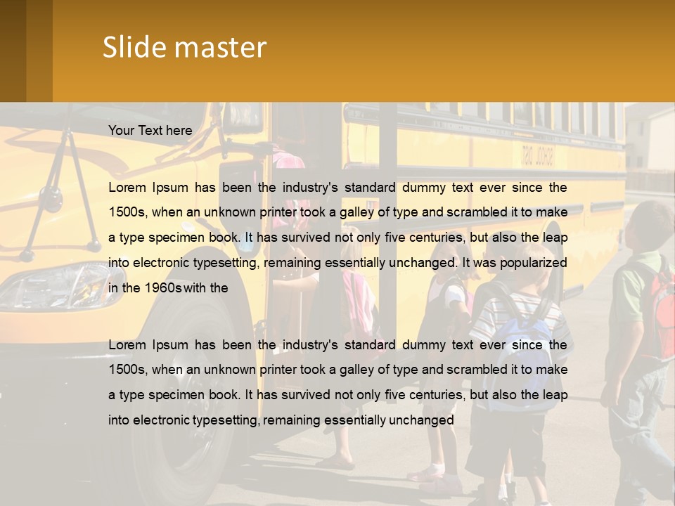 Elderly Coastal Family PowerPoint Template