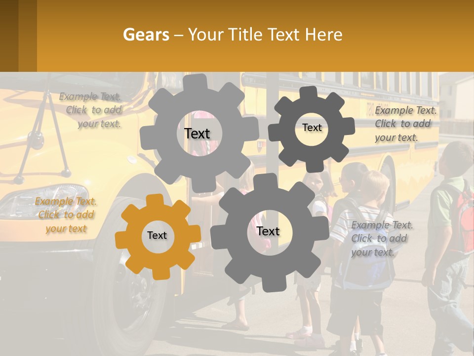 Elderly Coastal Family PowerPoint Template