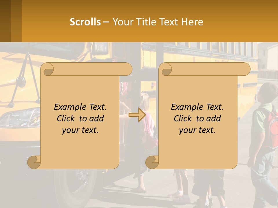 Elderly Coastal Family PowerPoint Template