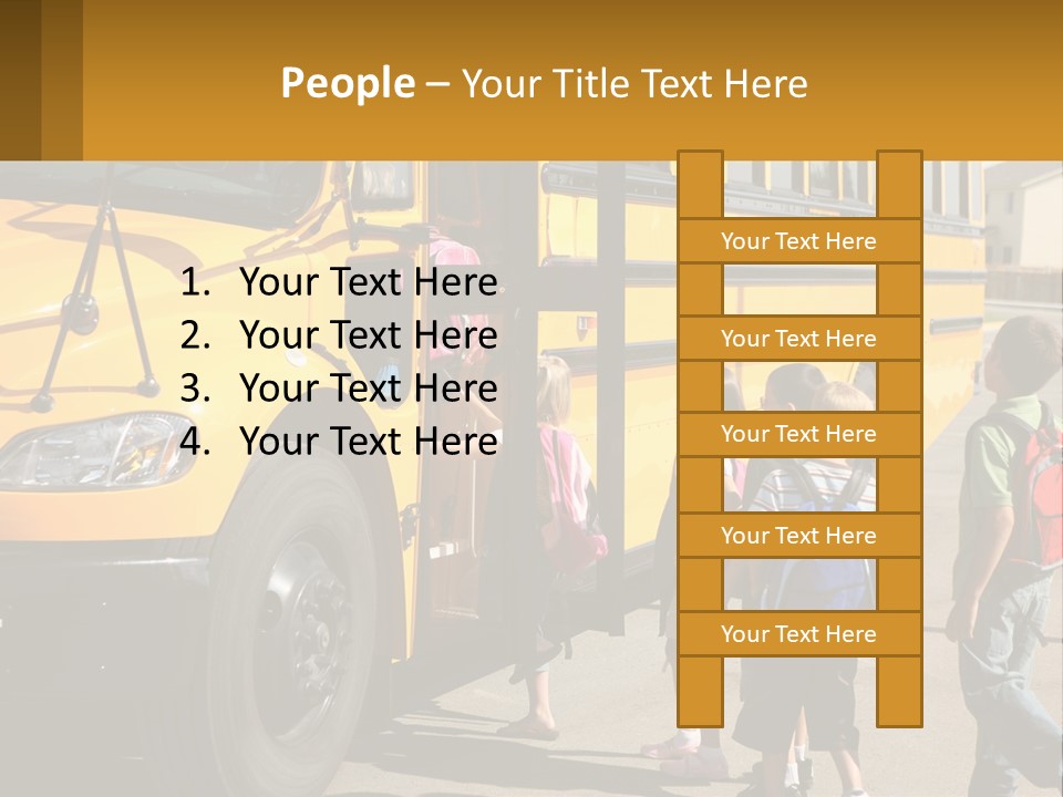 Elderly Coastal Family PowerPoint Template