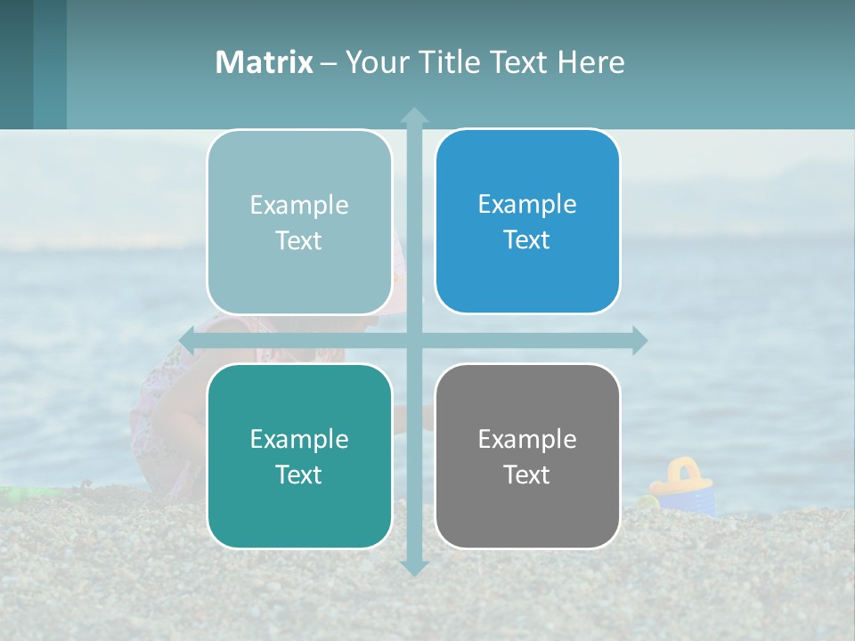 Wellness Portrait Lifestyle PowerPoint Template