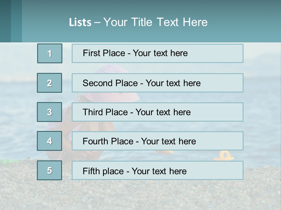 Wellness Portrait Lifestyle PowerPoint Template