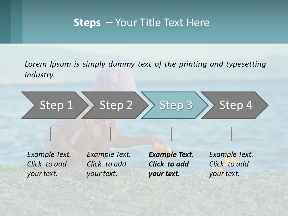 Wellness Portrait Lifestyle PowerPoint Template