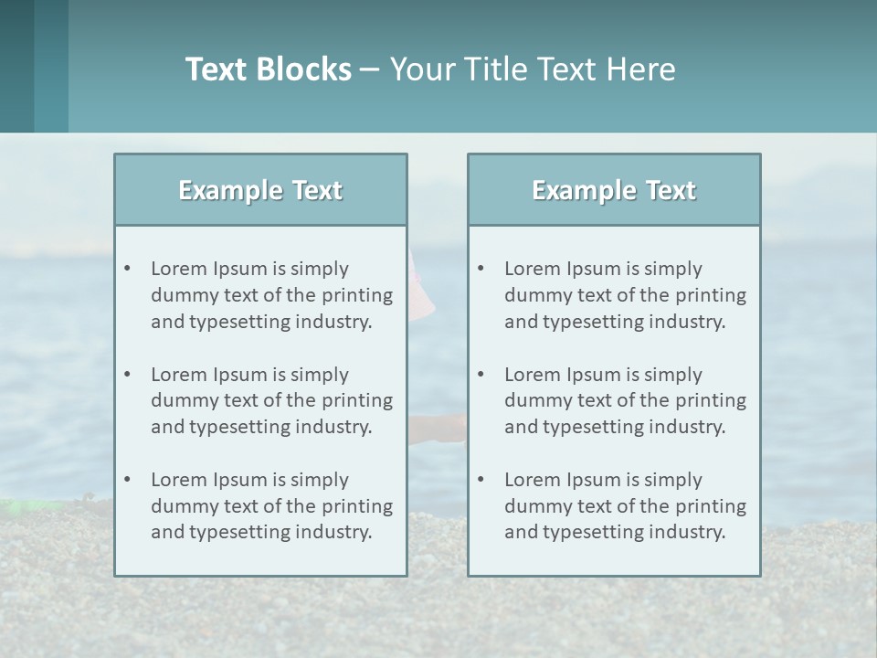 Wellness Portrait Lifestyle PowerPoint Template