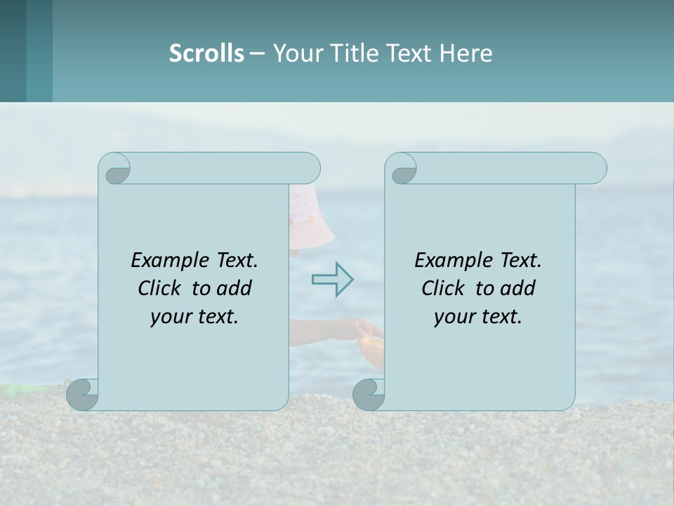 Wellness Portrait Lifestyle PowerPoint Template