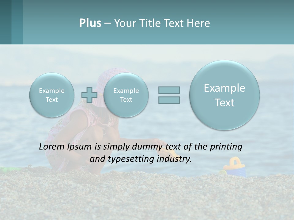 Wellness Portrait Lifestyle PowerPoint Template