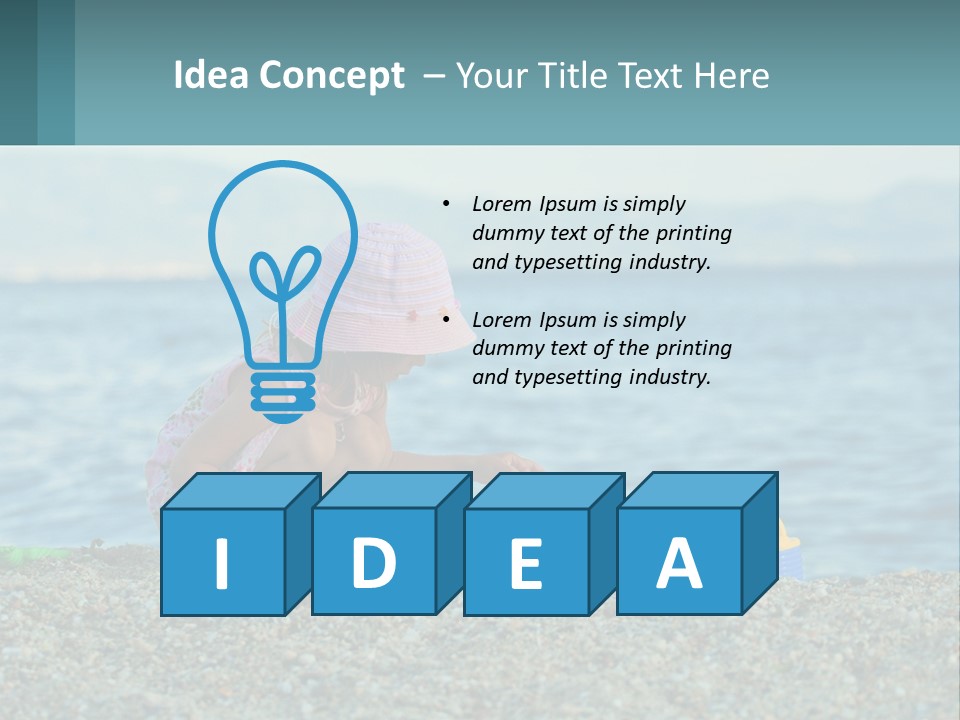 Wellness Portrait Lifestyle PowerPoint Template