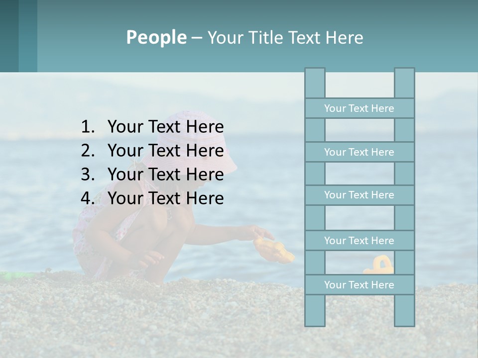 Wellness Portrait Lifestyle PowerPoint Template