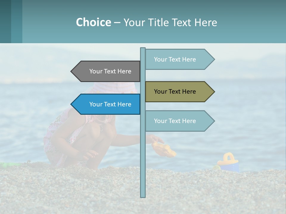 Wellness Portrait Lifestyle PowerPoint Template