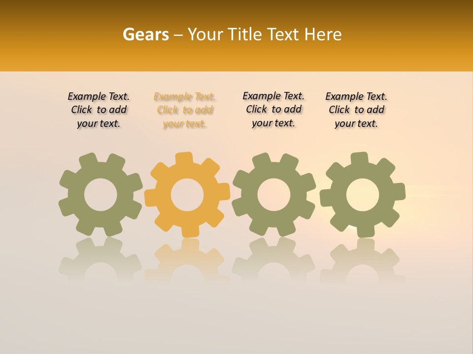 Older Senior Coast PowerPoint Template