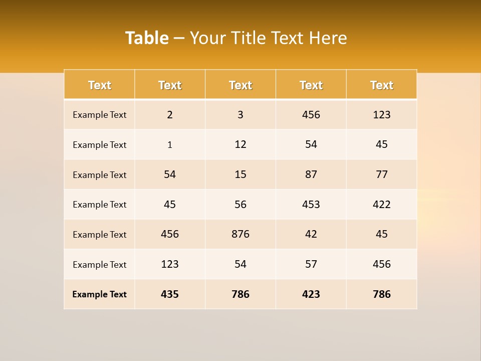 Older Senior Coast PowerPoint Template