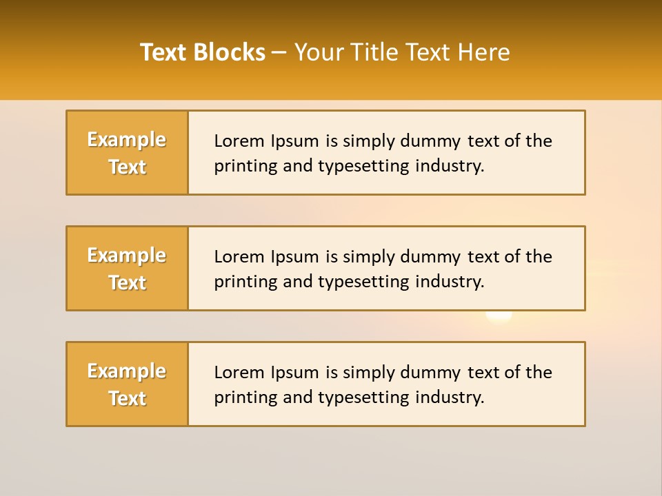Older Senior Coast PowerPoint Template
