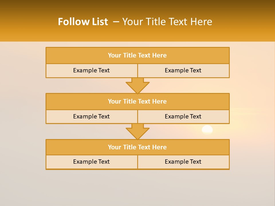 Older Senior Coast PowerPoint Template