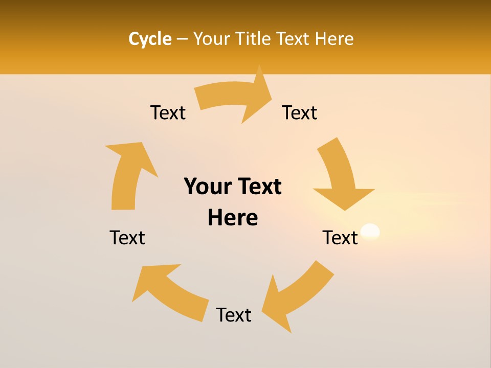 Older Senior Coast PowerPoint Template