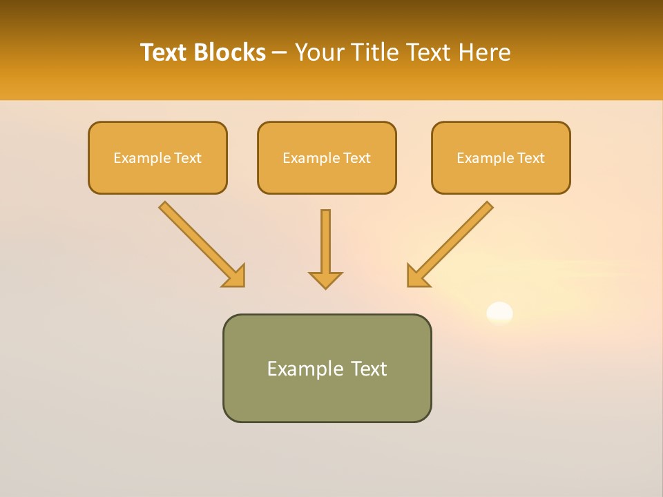 Older Senior Coast PowerPoint Template
