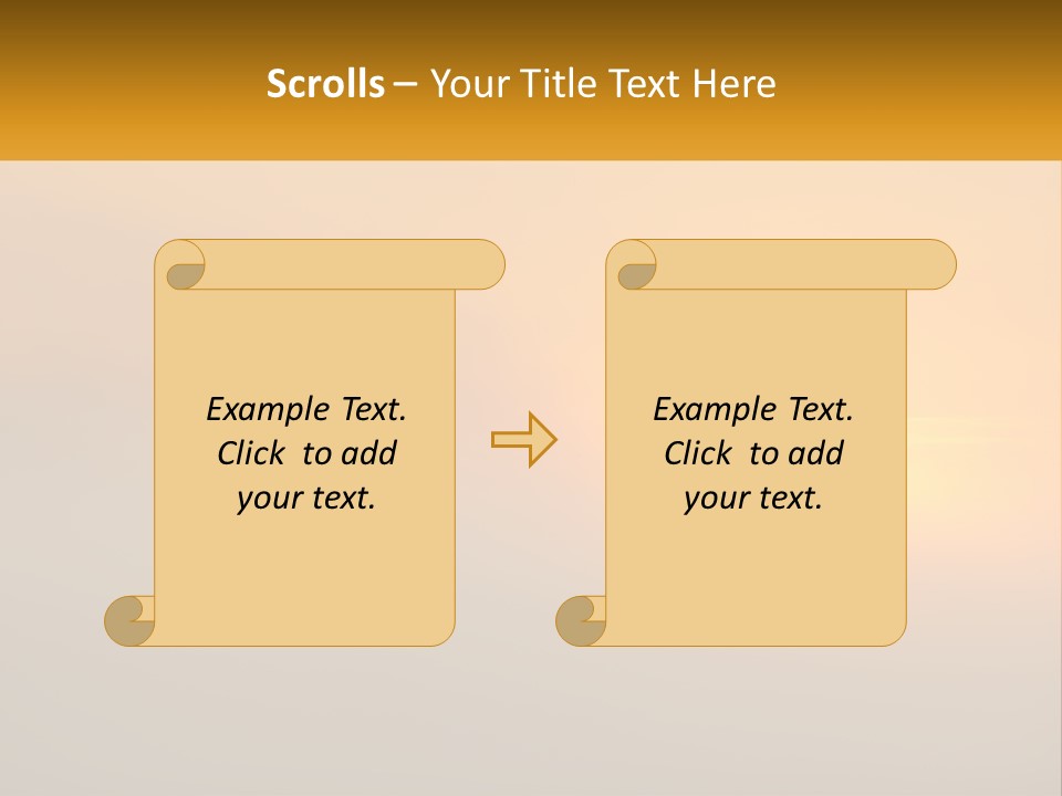 Older Senior Coast PowerPoint Template