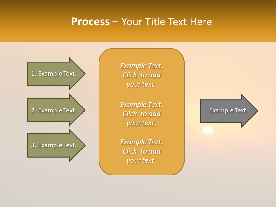 Older Senior Coast PowerPoint Template