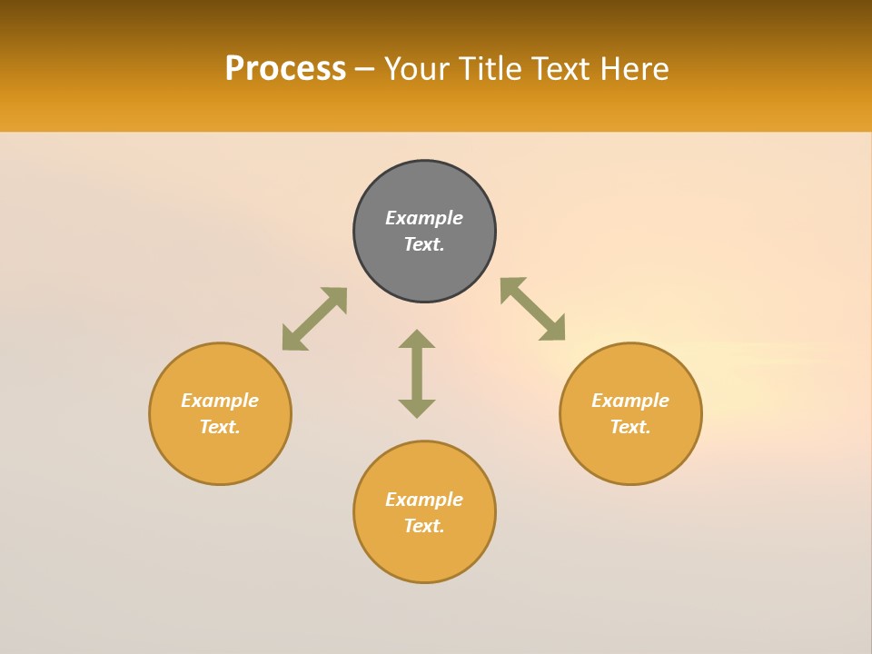 Older Senior Coast PowerPoint Template