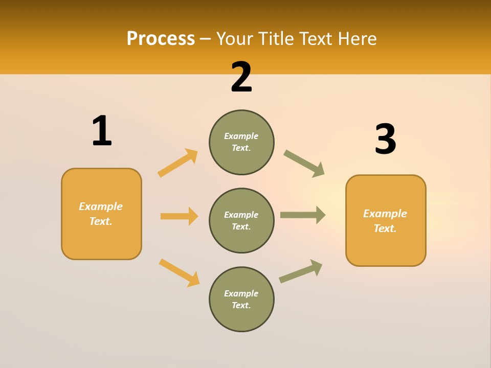 Older Senior Coast PowerPoint Template