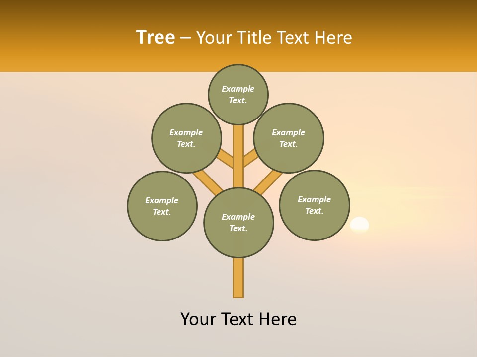 Older Senior Coast PowerPoint Template