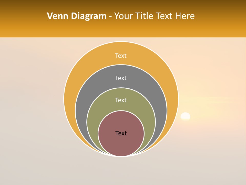 Older Senior Coast PowerPoint Template