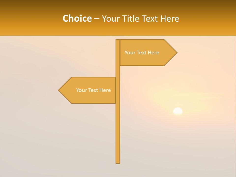 Older Senior Coast PowerPoint Template