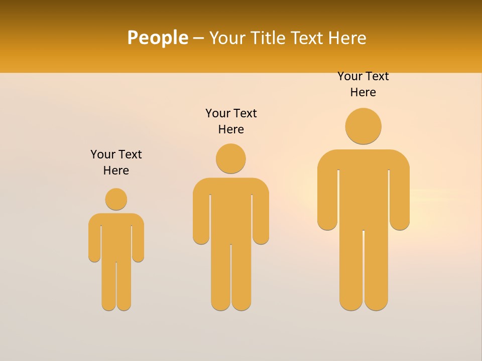 Older Senior Coast PowerPoint Template