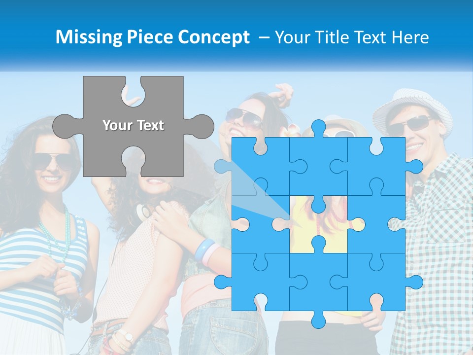 Family Retirement Sunset PowerPoint Template