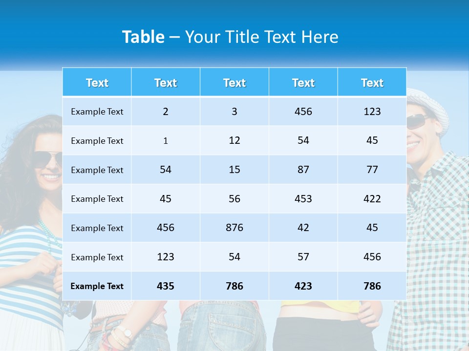 Family Retirement Sunset PowerPoint Template