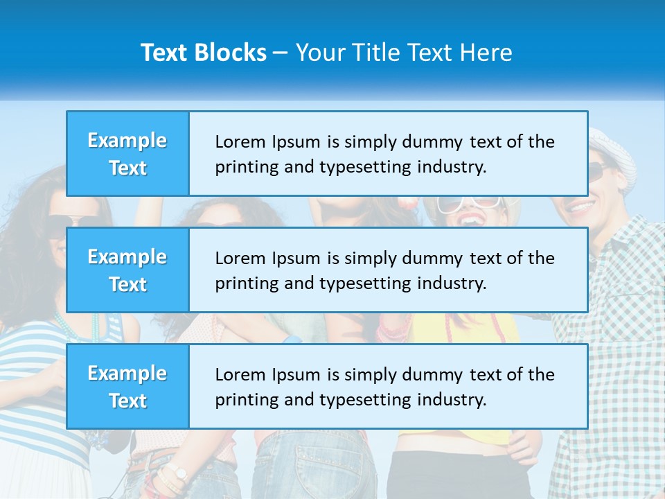 Family Retirement Sunset PowerPoint Template