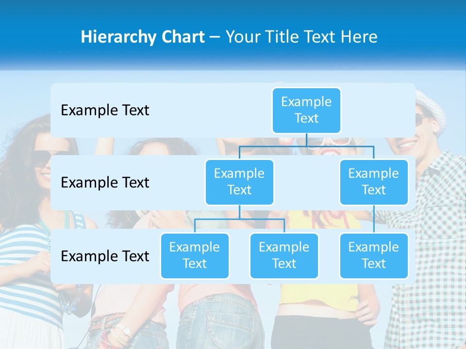 Family Retirement Sunset PowerPoint Template