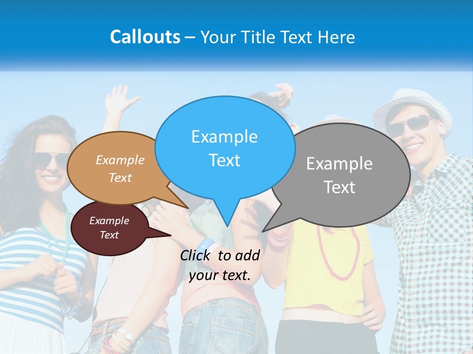 Family Retirement Sunset PowerPoint Template