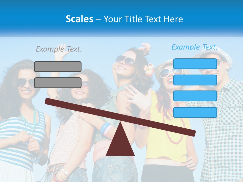 Family Retirement Sunset PowerPoint Template