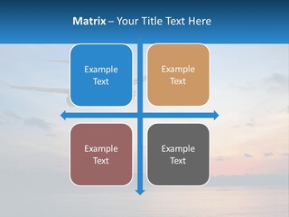 Coastal Portrait Mother PowerPoint Template