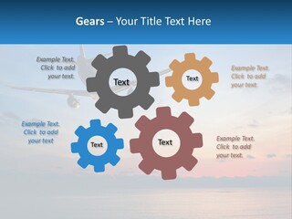 Coastal Portrait Mother PowerPoint Template