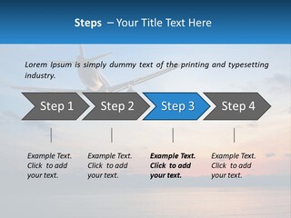 Coastal Portrait Mother PowerPoint Template