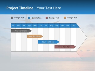 Coastal Portrait Mother PowerPoint Template