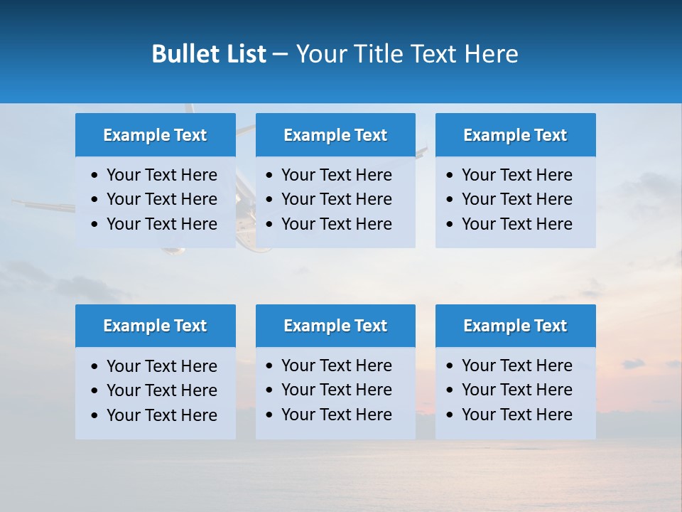 Coastal Portrait Mother PowerPoint Template