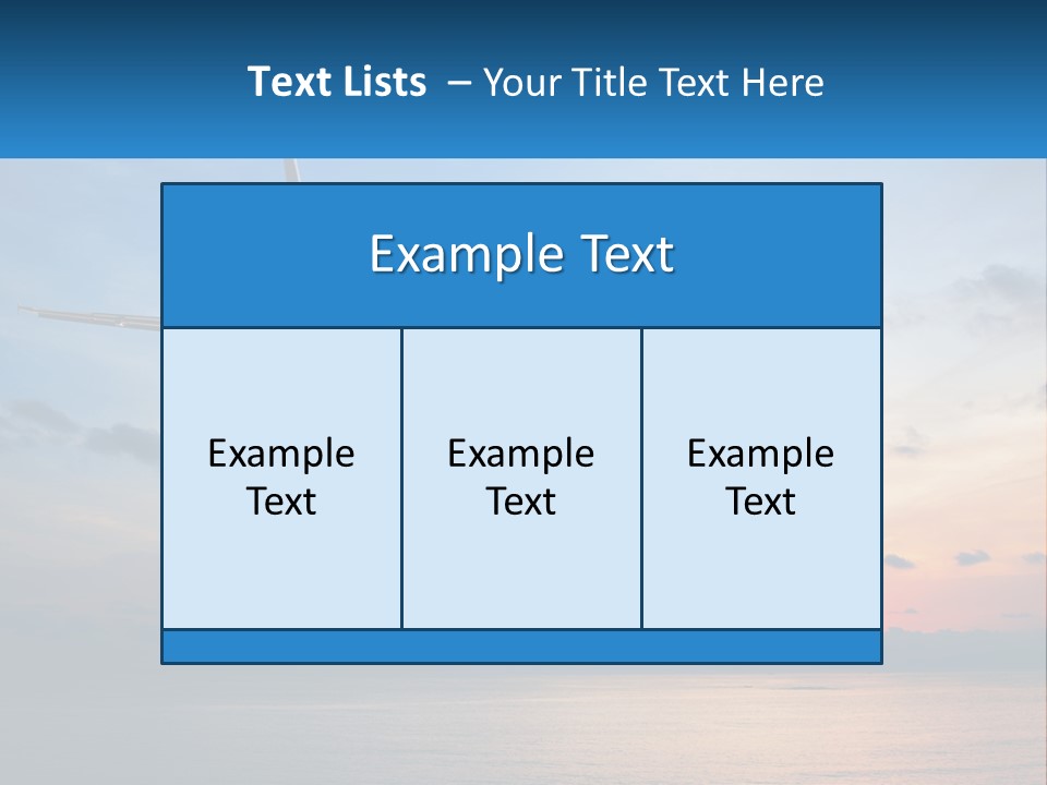 Coastal Portrait Mother PowerPoint Template