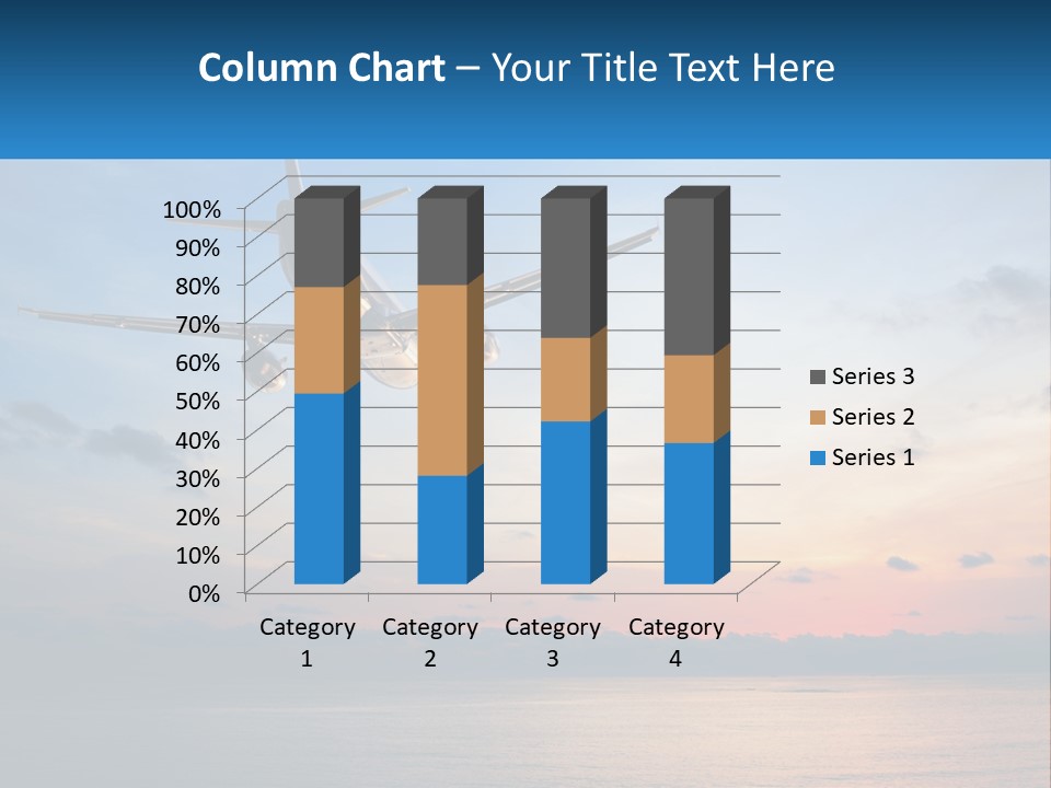 Coastal Portrait Mother PowerPoint Template