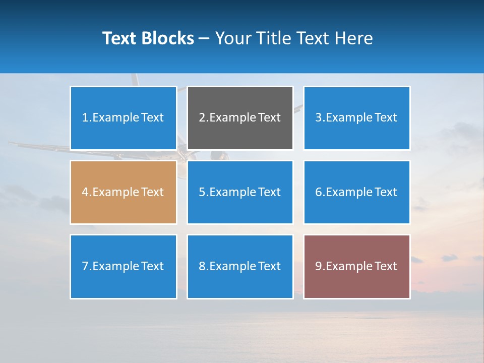 Coastal Portrait Mother PowerPoint Template