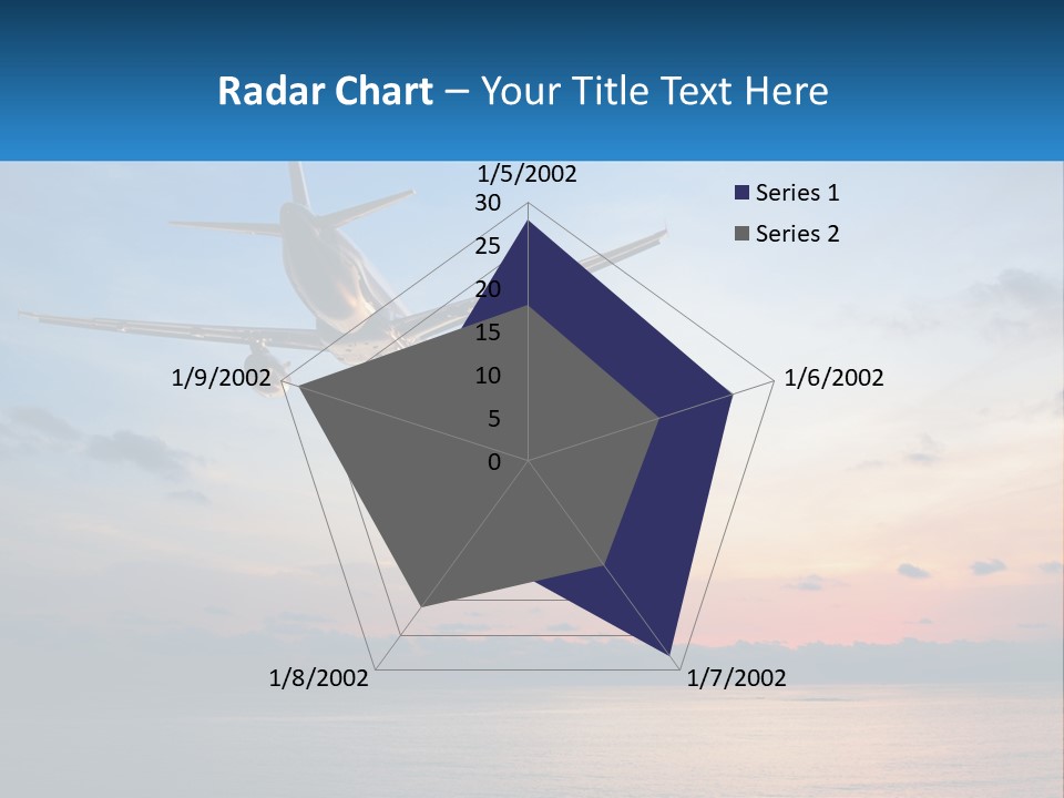 Coastal Portrait Mother PowerPoint Template
