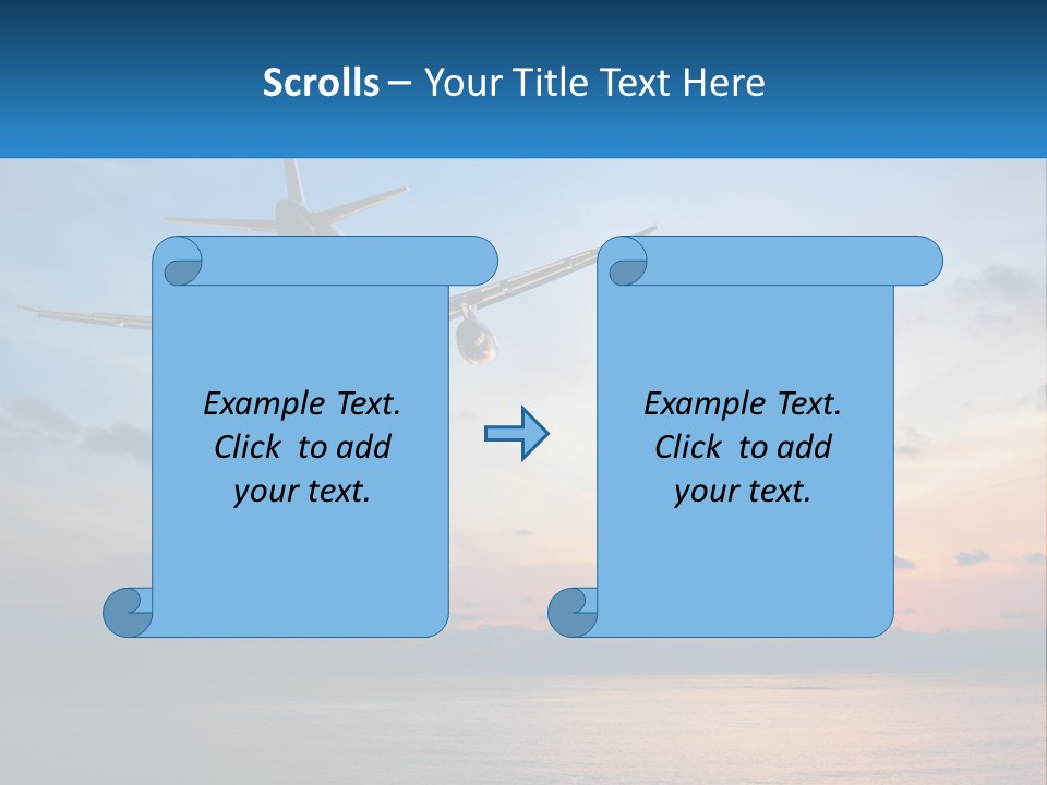 Coastal Portrait Mother PowerPoint Template
