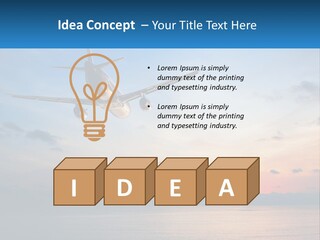 Coastal Portrait Mother PowerPoint Template