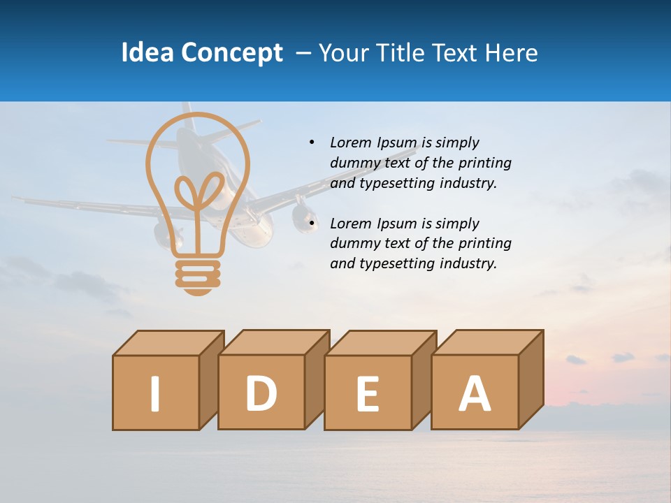 Coastal Portrait Mother PowerPoint Template