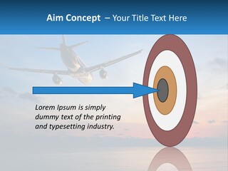 Coastal Portrait Mother PowerPoint Template