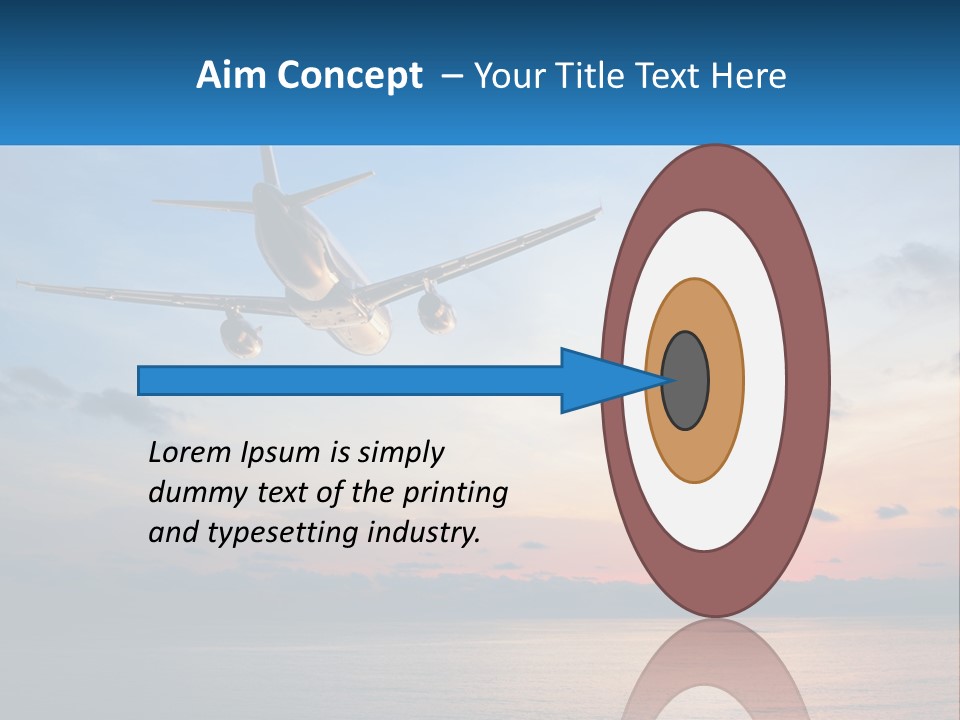 Coastal Portrait Mother PowerPoint Template