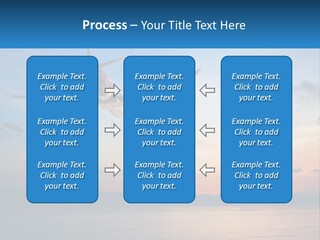 Coastal Portrait Mother PowerPoint Template