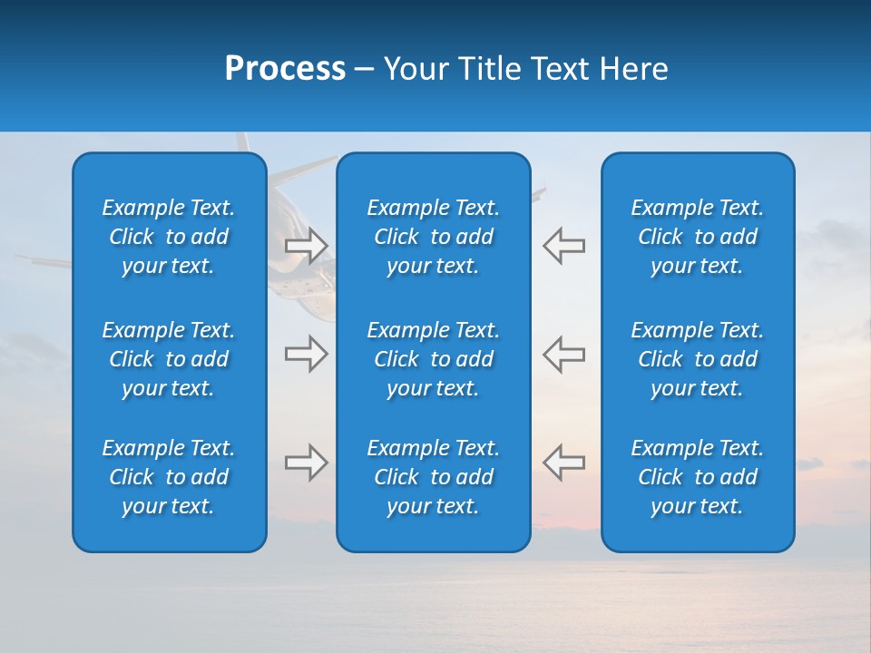 Coastal Portrait Mother PowerPoint Template