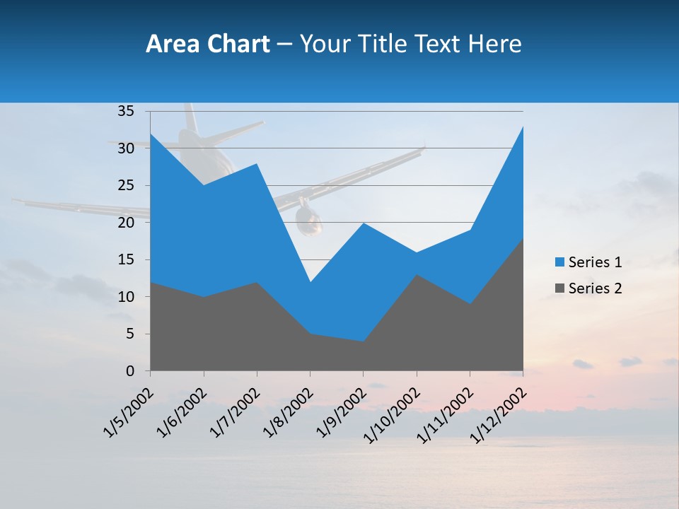 Coastal Portrait Mother PowerPoint Template